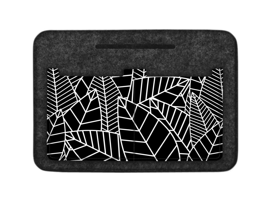 Bertoni Organizér do plstěné tašky Laurel Black/White 26 cm x 18 cm x 8 cm - main (5)