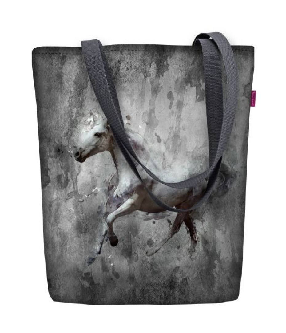 Bertoni Plátěná taška Sunny Amor Grey 29 cm x 40 cm x 36 cm x 8 cm - main (5)