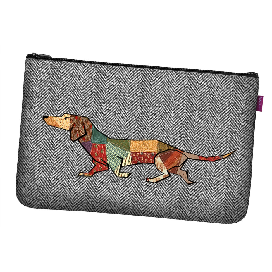 Bertoni Velká kapesní kosmetická taška Joker Grey 31 cm x 20 cm x 1 cm - main (1)