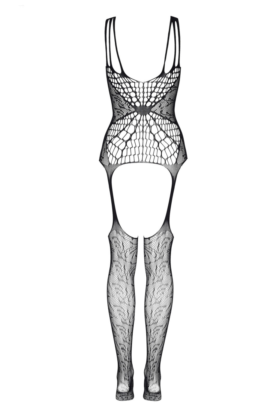 Bodystocking Irene - BEAUTY NIGHT FASHION černá S/L - main (3)